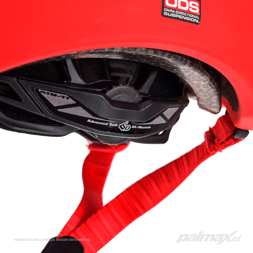 Casco de ciclismo Trail ATB-1T Blanco/Rojo | 6D Helmets